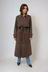 Deval Lawson Coat Chestnut