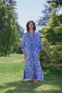 Aston Studio: Aston Doris Dress Royal Antique