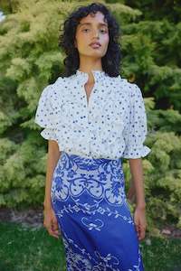 Aston Mavis Blouse Antique Royal