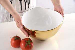 Pampa Bay Gold Extra Large Bowl