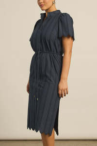 Linen: Zoe Kratzmann Portside Dress Midnight