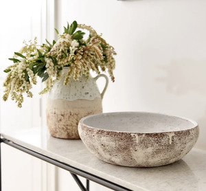 Glacier Terracotta Bowl