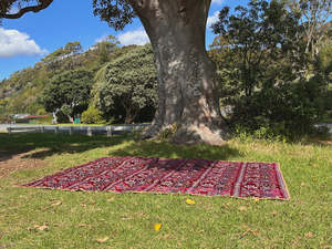 Picnic Rugs: Intrepid Picnic Rug Layla Red Large 3x2m