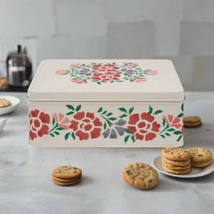 Emma Bridgewater Antique Rose Rectangle Tin