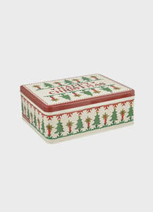 Emma Bridgewater: Emma Bridgewater Happy Christmas Rectangle Tin