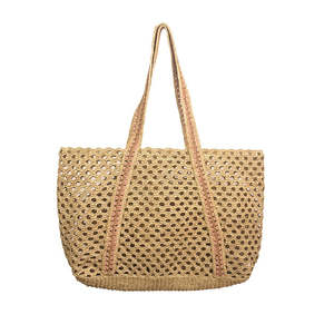 Bodo Raffia Bag Natural w.Light Pink