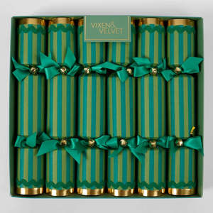 Gifts Under 75: Verdant Striped Cracker Green