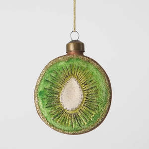 Sugared Kiwifruit Decoration