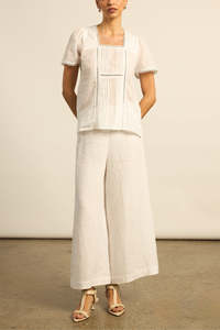 Zoe Kratzmann: Zoe Kratzmann Yonder Top Porcelain