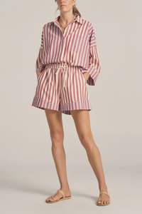 Ilio Nema Halcyon Oia Stripe Shirt