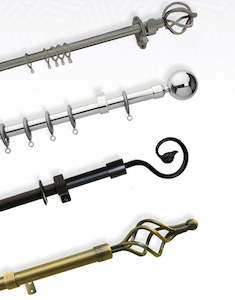Extendable Curtain Rods: Extendable rod