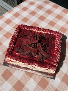 Gluten Free Vegan: Black Forest Brownie Slab No Gluten