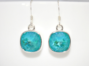 Laguna 10mm Swarovski Crystal Cushion Earrings – Wendi Lindsay Jewellery