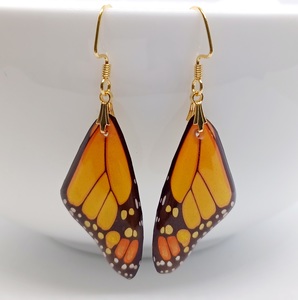 Products: Golden Monarch Butterfly Wings, Stunning Handmade Earrings – Wendi Lindsay Jewellery