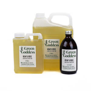 Green Goddess Hemp & Rose Liquid Castile Body Soap