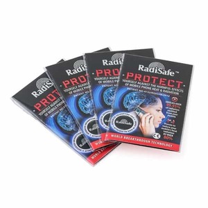 Emf: Life Energy: RadiSafe - Cell Phone Radiation Protection Shield (Family 4 pack)