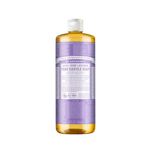 Dr Bronners: Dr Bronner's Lavender Liquid Castile Soap 944ml