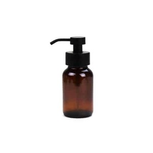 Gift Ideas: Glass Foaming Liquid Soap Dispenser - 250ml Amber bottle