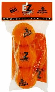 Balls: Black Knight EZ Squash Balls Beginner 3 Pack