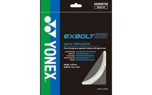 Badminton Strings: Yonex Exbolt 63 String - Packet
