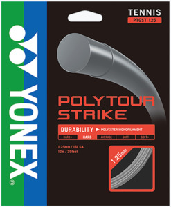Tennis Strings: Yonex PolyTour Strike 1.25g Tennis String