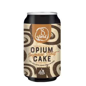 Products: 8 Wired Opium Cake 330ml Can - West Auckland Liquor