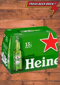 Heineken 15x330ml Pack Bottles - West Auckland Liquor