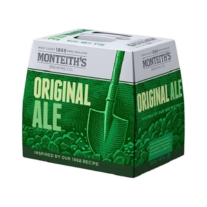 Monteths Original Ale 12pk 330ml Bottle - West Auckland Liquor