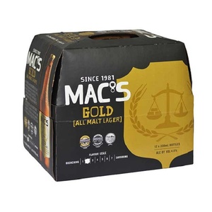 Macs Gold 12pk 330ml Bottle - West Auckland Liquor