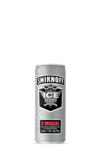 Smirnoff Ice Double Black Guarana 7% 250ml 12 Pack Cans - West Auckland Liquor