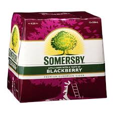 Somersbay Blackberry Cider 12 Pack Range 330 ml Bottles - West Auckland Liquor