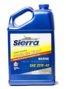 Products: Sierra 25W-40 FC-W oil 25/40 - West Auckland Marine