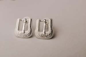 Belt Buckle Studs - Sterling Silver