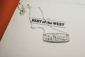 Western Buckle Necklace