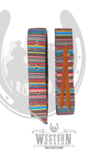 Latigos: Latigo set - Serape Summer