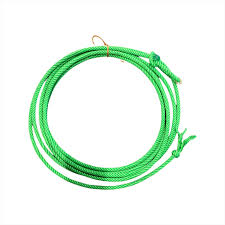 King Ropes green 4 Strand Poly Calf Rope
