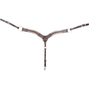 Cashel 2-inch Rawhide Laced Breastcollar