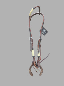 Leather one ear bridle