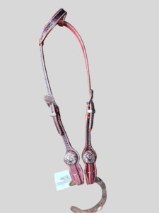 One ear leather bridle