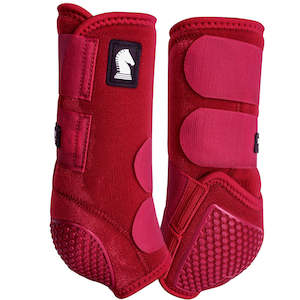 Flexion by Legacy2 Support Boots - Crimson