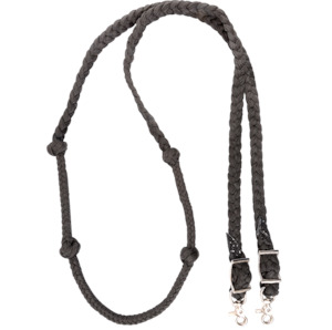 Martin Saddlery Braided Barrel Rein with Knots