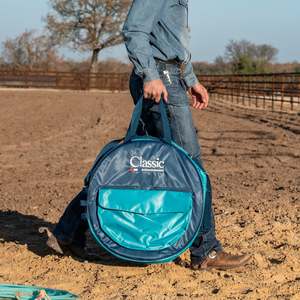 Deluxe Rope Bag - Aqua/Navy (Pre order Only)