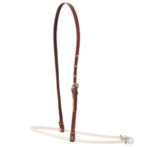 Headstall Breastplate: Single Rope Noseband, Braided- Martin Saddlery