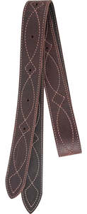Girths: Leather Offside Latigo, Stitched - Martin Saddlery