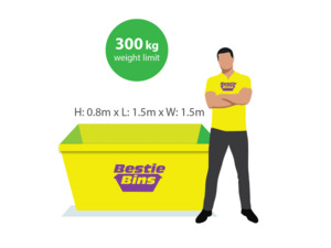 Products: 2m Skip Bin Hire - General Waste