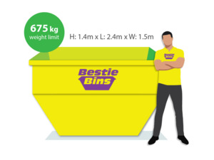 Products: 4.5m General Rubbish Bin