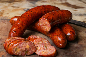 Products: Jalapeno and Cheese Pure Beef Sausages - Westmeat