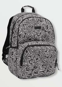 Accessories Back Packs: Volcom - Upperclass Backpack (Black/White)