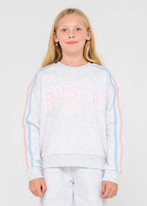 Rusty - Girls Team Varsity Crew Fleece