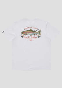 Salty Crew - Trout Mount Premium Short Sleeve Tee (White)